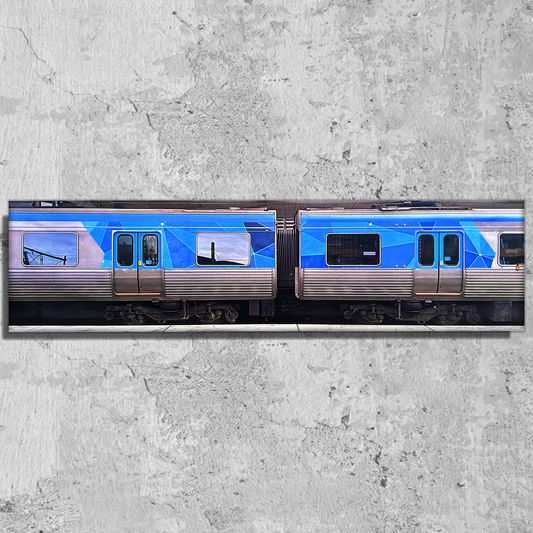 Melbourne Metro 'COMENG' Train Canvas - 2nd Edition